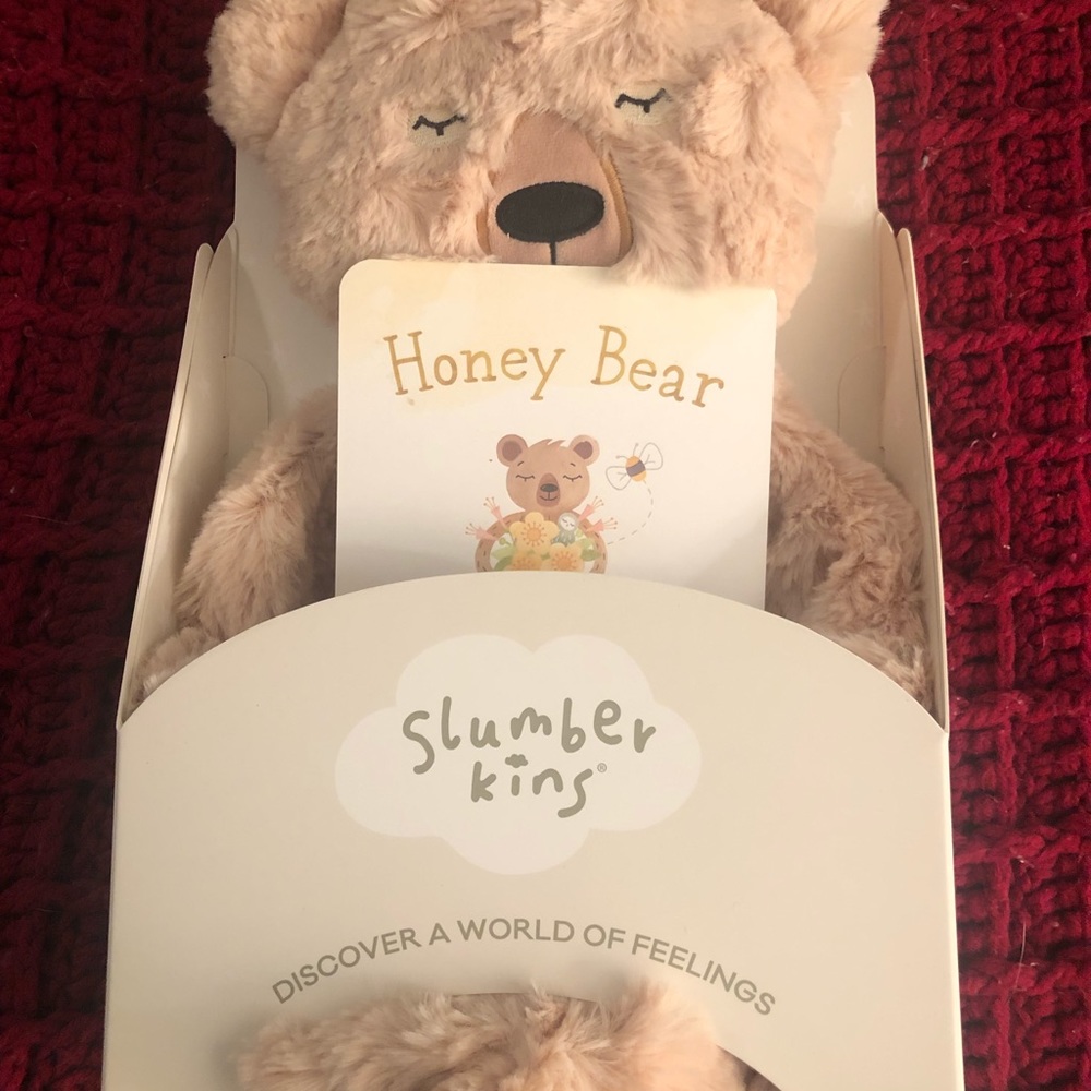 Slumberkins honey bear xl snuggler